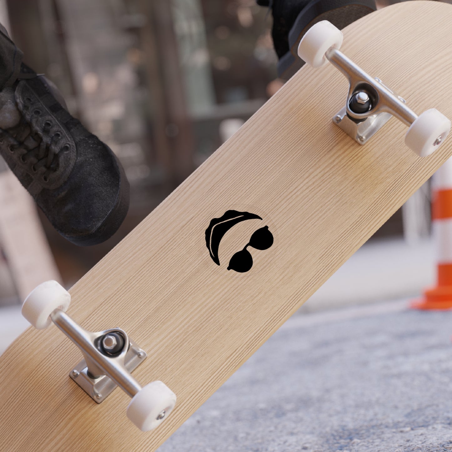 Cool Retro Sunglasses Outdoor Sticker, Transparent Car Decal, Laptop Sticker, Water Bottle Decor, Gift for Friends